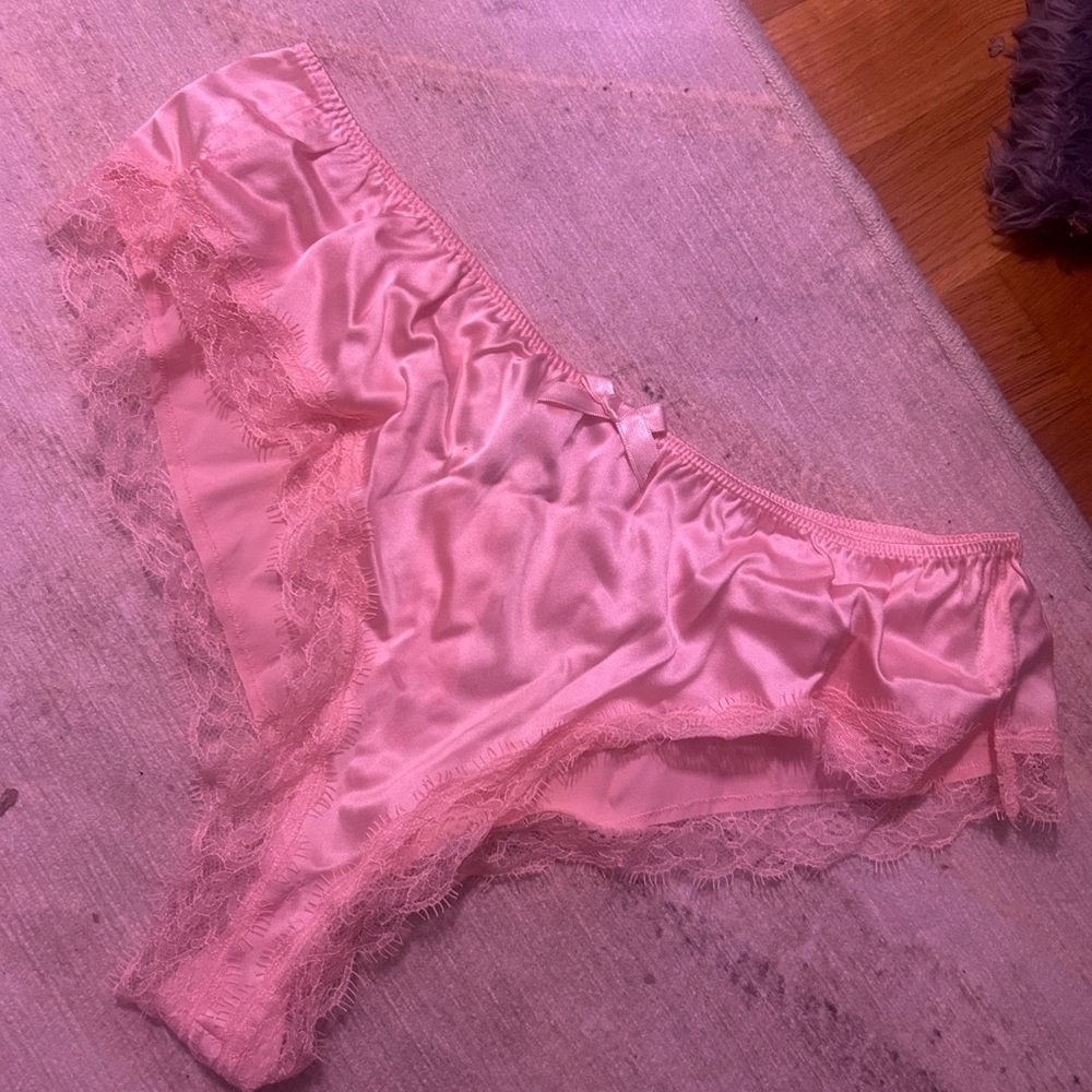 Agent Provocateur Gisele Brief Baby Pink size 3